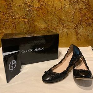 Giorgio Armani ballerina flats
